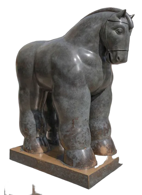 CABALLO CON BRIDAS