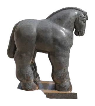 CABALLO CON BRIDAS