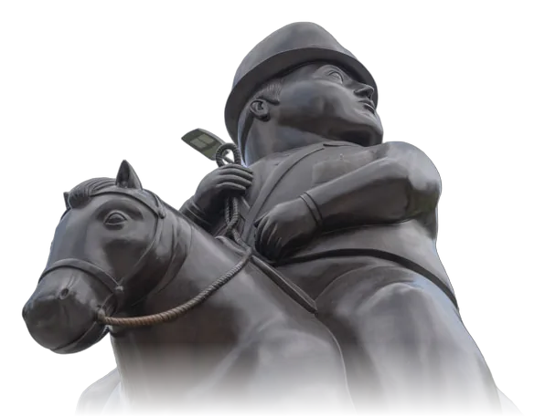 HOMBRE A CABALLO