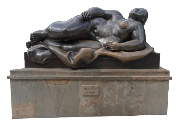 MUJER RECLINADA