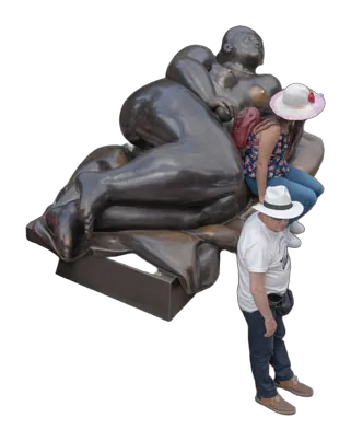 MUJER RECLINADA