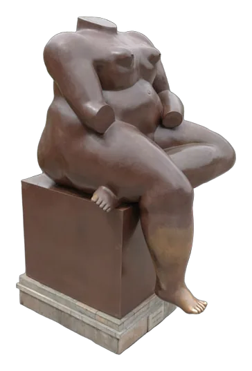 MUJER SENTADA