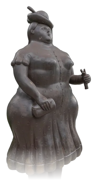 MUJER VESTIDA