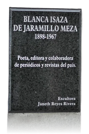BLANCA ISAZA DE JARAMILLO MEZA